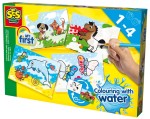 Malowanie wodą - kolorowanki wodne wielorazowe