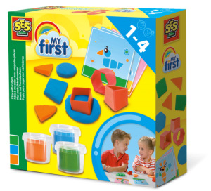 Pierwsza ciastolina dla maluchów z foremkami - zabawki kreatywne dla  chłopców i dziewczynek