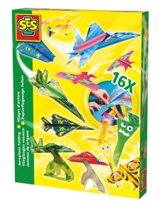 SAMOLOT Z PAPIERU zrób to sam samolociki do zrobienia - zabawki kreatywne dla chłopców i dziewczynek