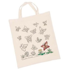 Torba do kolorowania Motylki, Toys pure 58987